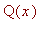 Q(x)